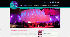Desktop Screenshot of do-events.co.uk